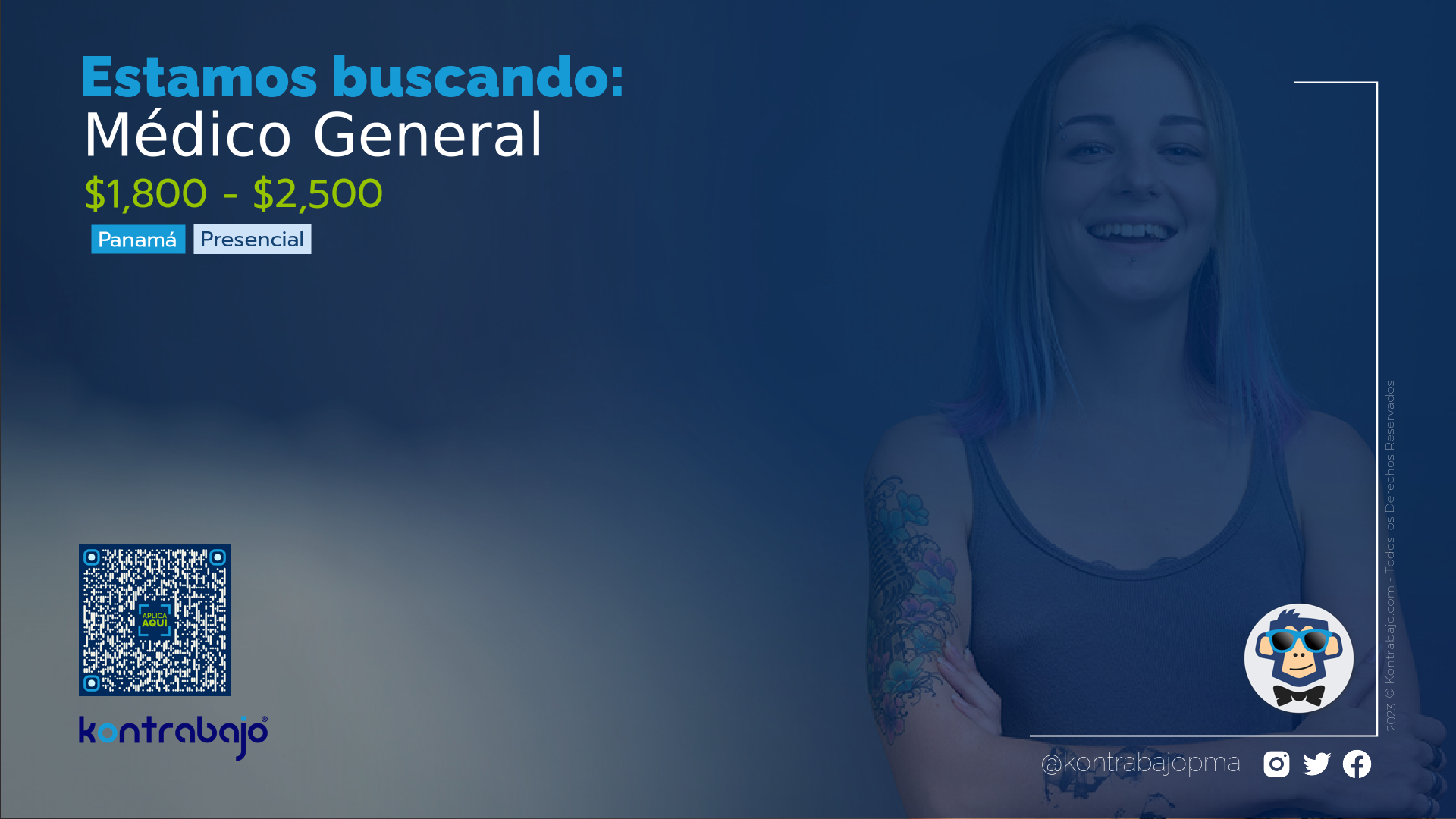 Médico General - Empresa Confidencial - Kontrabajo Panamá. Médico General - Empresa Confidencial - Kontrabajo Panamá.