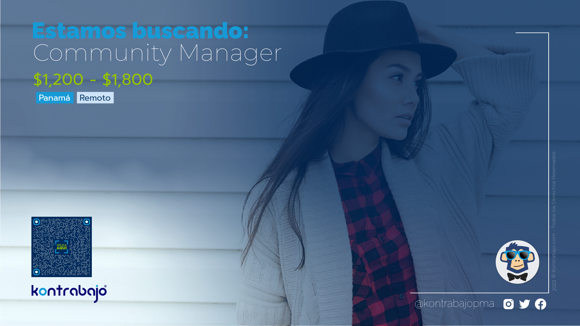 Community Manager - Empresa Confidencial - Kontrabajo Panamá. Community Manager - Empresa Confidencial - Kontrabajo Panamá.