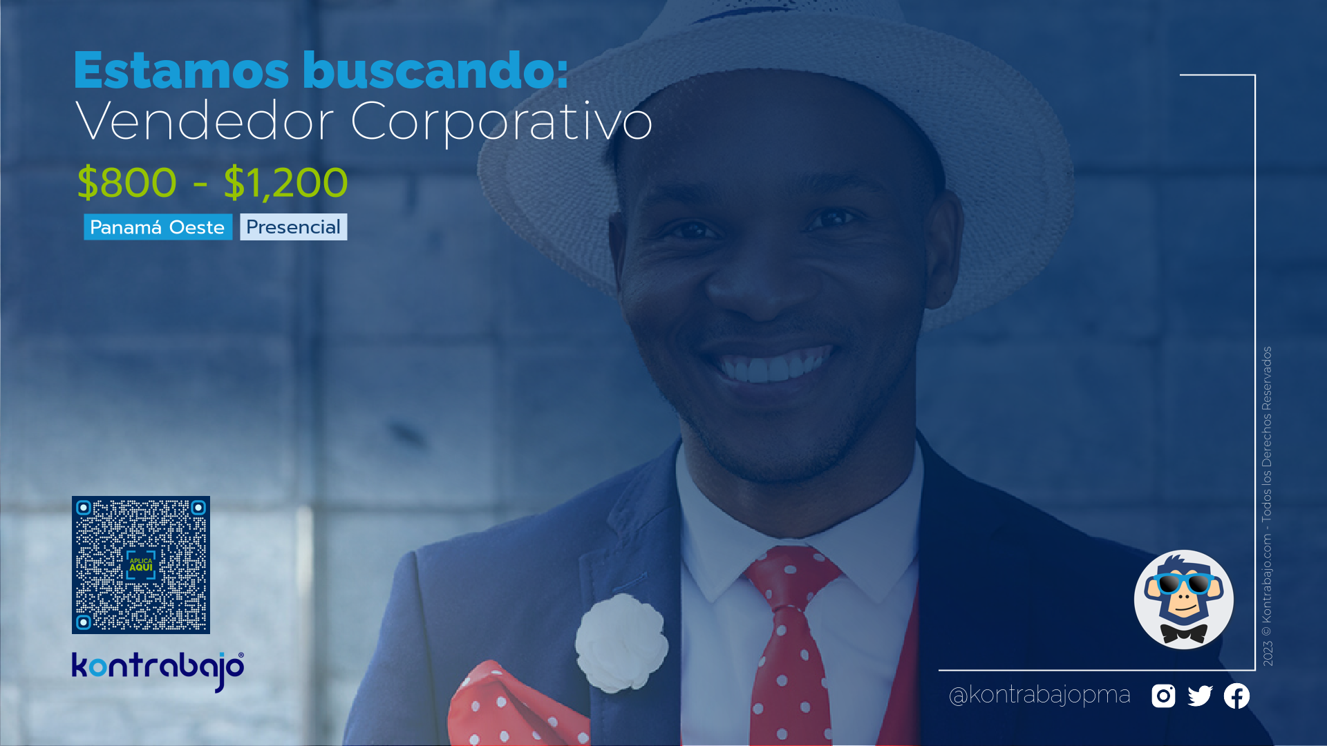 Vendedor Corporativo - Empresa Confidencial - Kontrabajo Panamá. Vendedor Corporativo - Empresa Confidencial - Kontrabajo Panamá.